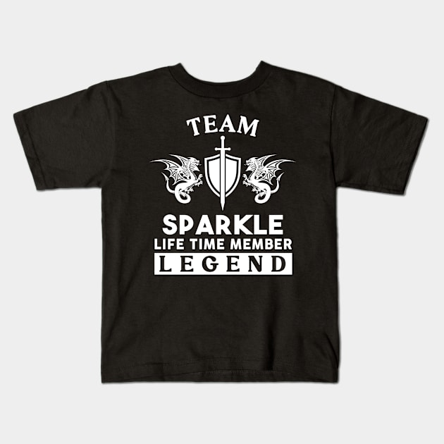 Sparkle Name T Shirt - Sparkle Life Time Member Legend Gift Item Tee Kids T-Shirt by unendurableslemp118